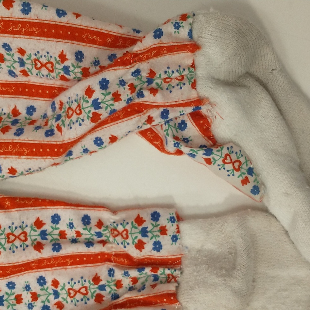 Lanz of Salzburg Vintage Red and White Kids Pajamas - Picture 8 of 9